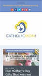 Mobile Screenshot of catholicmom.com